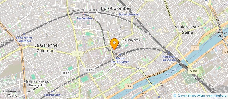 localisation de l'entreprise SOC NOUVEL GPT RECOUV EXECUT FORCEE GREF à ASNIERES-SUR-SEINE