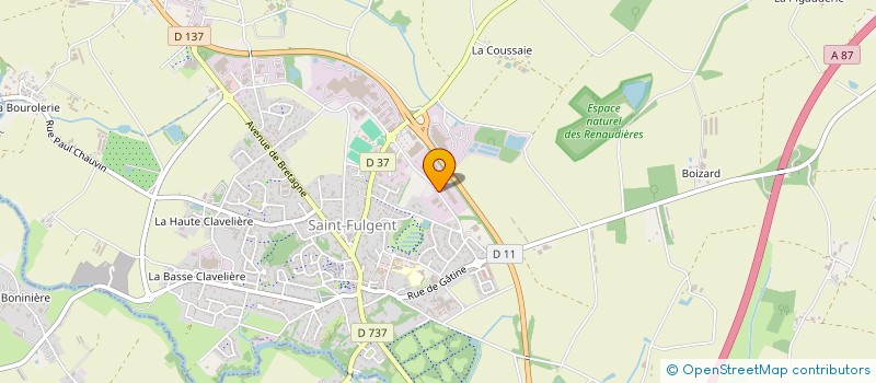 localisation de l'entreprise SOC NOUVEL INNOVATION PRIMEUR ATLANTIQUE  SAINT-FULGENT