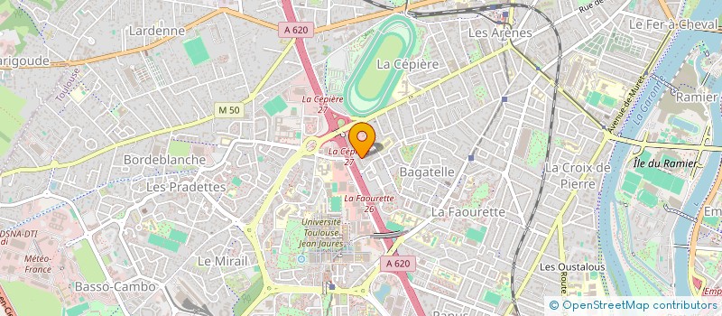 localisation de l'entreprise SOC NOUVEL TRANSP SANITAIRES EUROPEENS à TOULOUSE