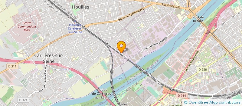localisation de l'entreprise SOC NOUVELLE ACRODUR C à CARRIERES-SUR-SEINE