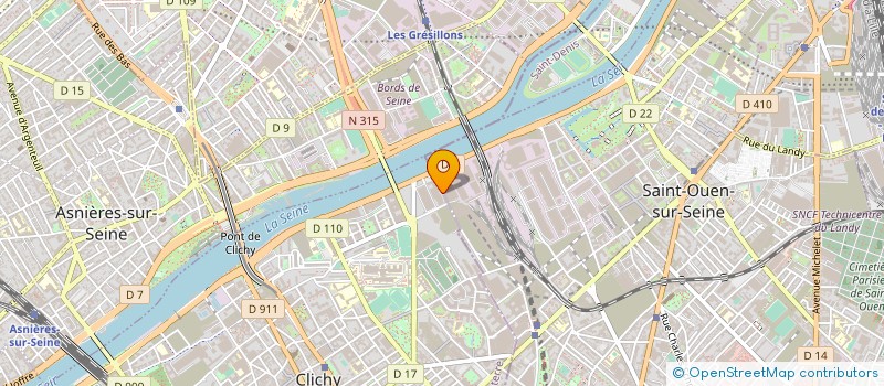 localisation de l'entreprise SOC NOUVELLE AMENAG INTERNAT à CLICHY