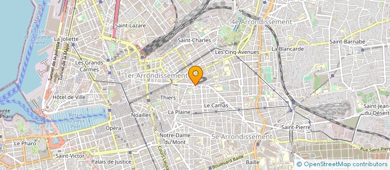 localisation de l'entreprise SOC NOUVELLE BATIMENT SONOBAT à MARSEILLE