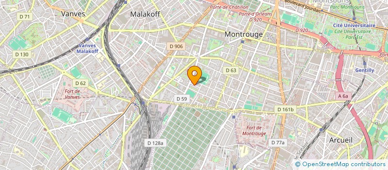 localisation de l'entreprise SOC NOUVELLE BLYCS INFORMATIQUE  MONTROUGE