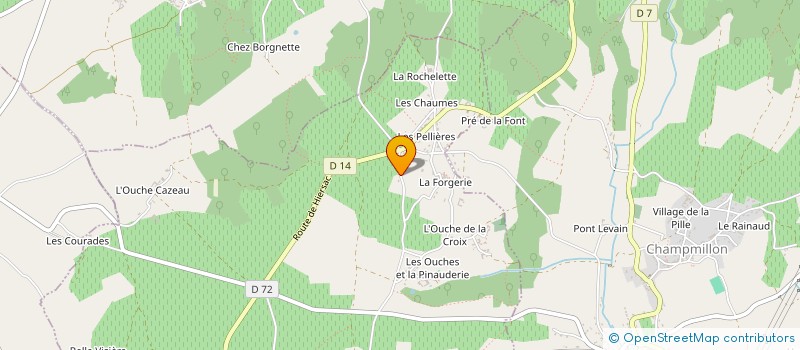 localisation de l'entreprise SOC NOUVELLE CASTEL MAT à CHATEAUNEUF-SUR-CHARENTE