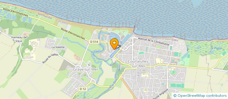 localisation de l'entreprise SOC NOUVELLE CHANTIERS NORMANDS REUNIS à COURSEULLES-SUR-MER
