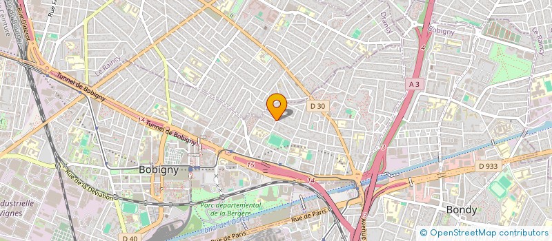 localisation de l'entreprise SOC NOUVELLE CHAUFFAGE ET CLIMATISATION à BOBIGNY