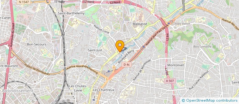localisation de l'entreprise SOC NOUVELLE CLIMATISATION PROVENCALE à MARSEILLE