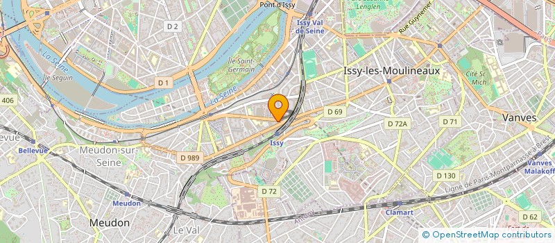 localisation de l'entreprise SOC NOUVELLE COMPT AUTO INDUST PARISIEN à ISSY-LES-MOULINEAUX