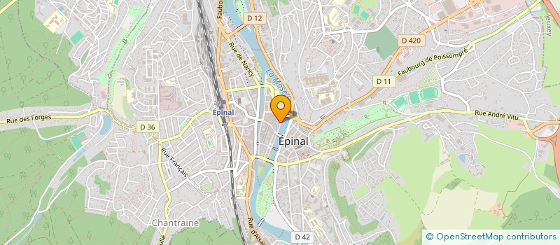 localisation de l'entreprise SOC NOUVELLE CONSTRUCTION ET RENOVATION à EPINAL