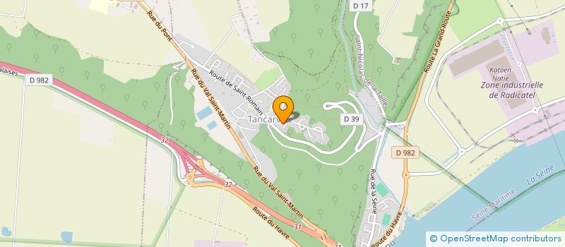 localisation de l'entreprise SOC NOUVELLE CONTROL RADIOGRAPH HAVRAIS à TANCARVILLE