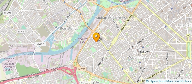 localisation de l'entreprise SOC NOUVELLE D'ETANCHEITE à LILLE