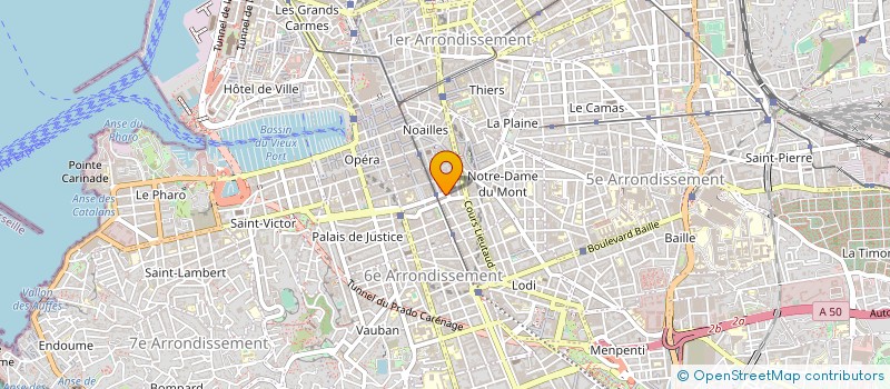 localisation de l'entreprise SOC NOUVELLE D EXPLOIT ILOT SPORTS à MARSEILLE