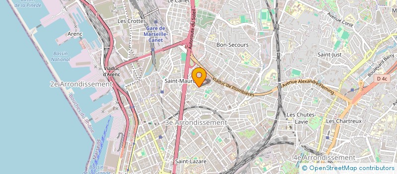 localisation de l'entreprise SOC NOUVELLE D'EXPLOITATION ANDREI à MARSEILLE