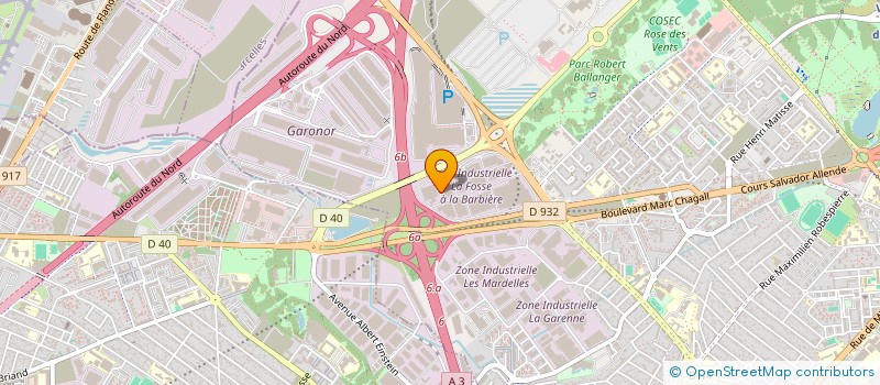 localisation de l'entreprise SOC NOUVELLE D EXPLOITATION VALMALLE IDP à AULNAY-SOUS-BOIS