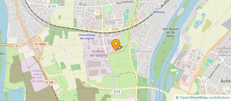 localisation de l'entreprise SOC NOUVELLE D'INSTALLATION ET BATIMENT  CHANTELOUP-LES-VIGNES