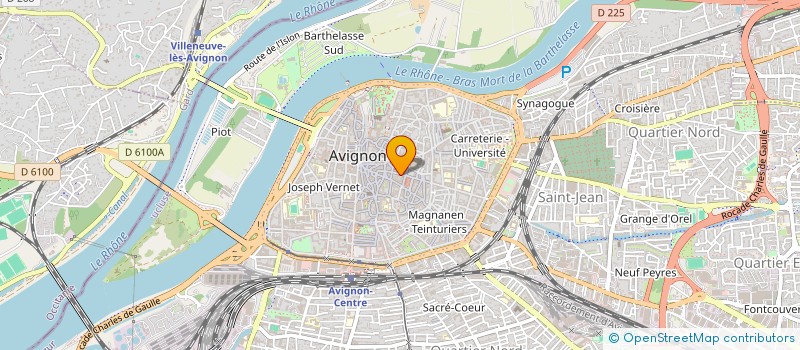 localisation de l'entreprise SOC NOUVELLE DE CONSTRUCT INDUSTRIELLE à AVIGNON