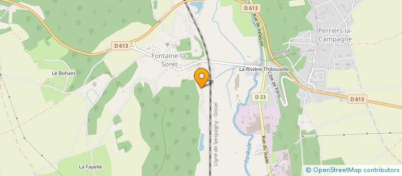 localisation de l'entreprise SOC NOUVELLE DE COUVERTURE DE LA VALLEE  NASSANDRES SUR RISLE