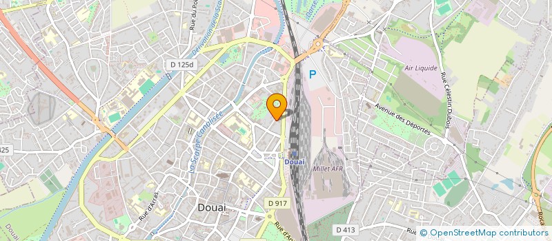 localisation de l'entreprise SOC NOUVELLE DE DEPOT VENTE DU DOUAISIS à DOUAI