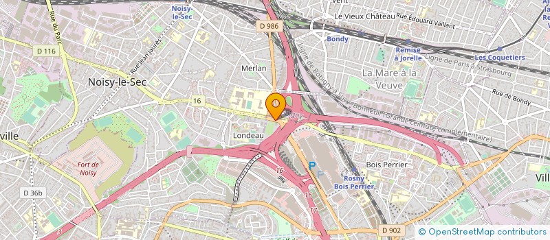 localisation de l'entreprise SOC NOUVELLE DE L'IMPRIMERIE DE RUEIL à ROSNY-SOUS-BOIS