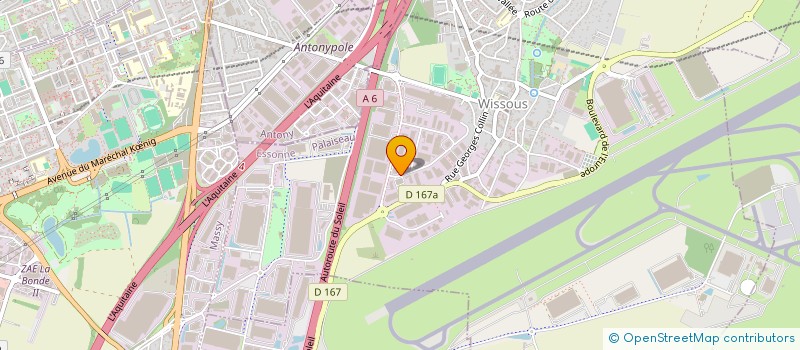localisation de l'entreprise SOC NOUVELLE DE MECANIQ & DE RECONSTRUCT à WISSOUS