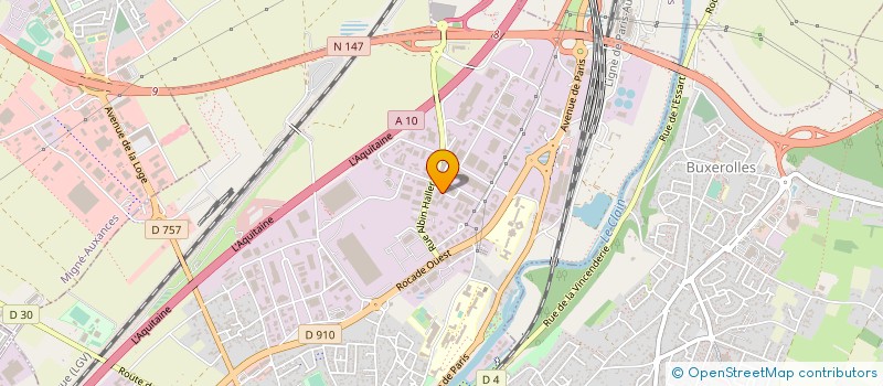 localisation de l'entreprise SOC NOUVELLE DE MECANIQUE ET TAILLAGE à POITIERS