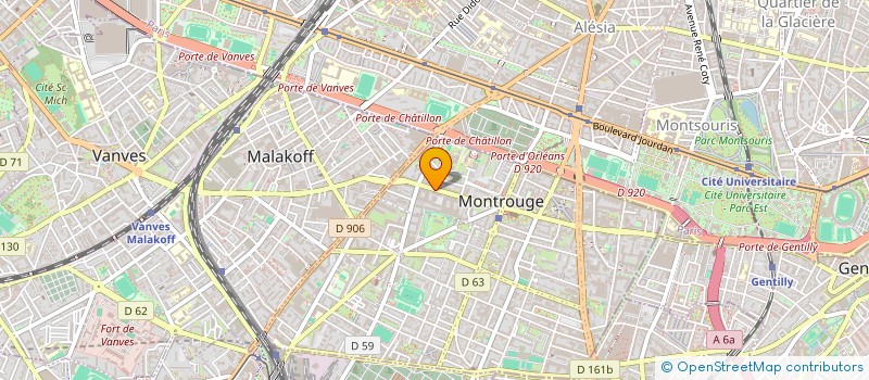 localisation de l'entreprise SOC NOUVELLE DE MONTAGE DE L'OUEST à MONTROUGE