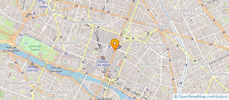 localisation de l'entreprise SOC NOUVELLE DE PANNEAUX à PARIS