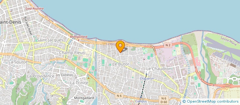 localisation de l'entreprise SOC NOUVELLE DE PLOMBERIE à SAINT-DENIS
