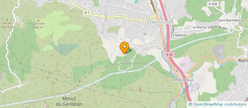 localisation de l'entreprise SOC NOUVELLE DE PRESTATIONS ANIMALE  LA DESTROUSSE