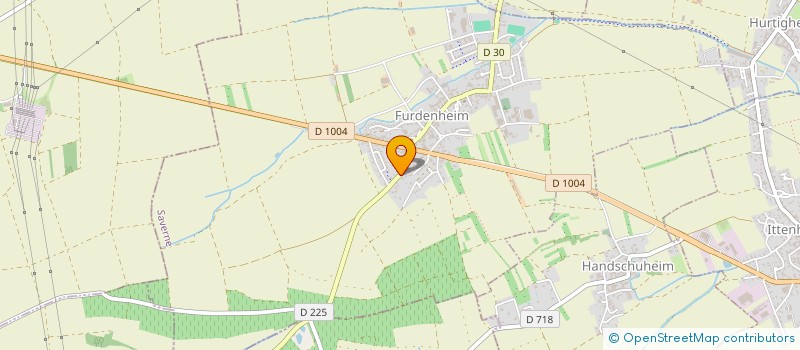 localisation de l'entreprise SOC NOUVELLE DE SERRURERIE à FURDENHEIM