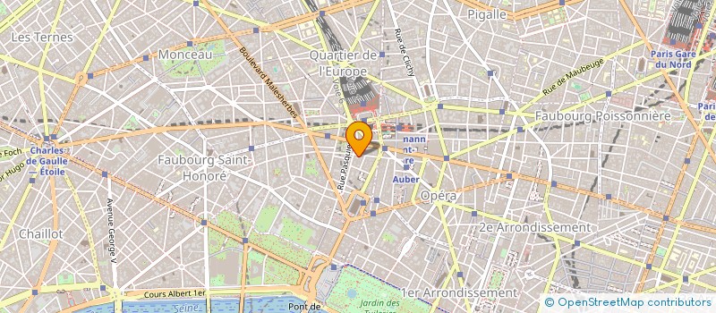 localisation de l'entreprise SOC NOUVELLE DE TELECOMMUNICATIONS à PARIS