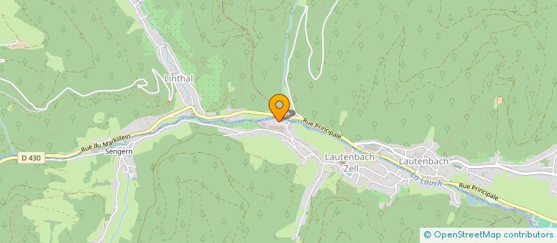 localisation de l'entreprise SOC NOUVELLE DE TRANSPORTS ALSACE  LAUTENBACHZELL