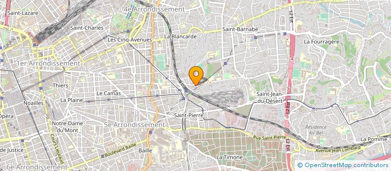 localisation de l'entreprise SOC NOUVELLE DE TRANSPORTS DE VINS à MARSEILLE