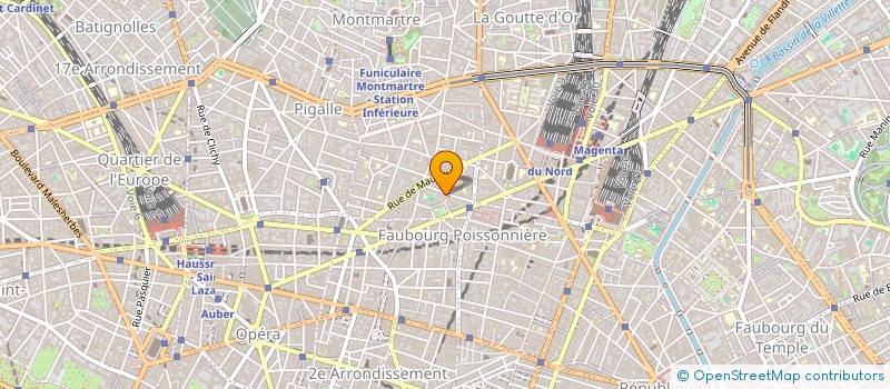 localisation de l'entreprise SOC NOUVELLE DES AMBULANCES MAUBEUGE à PARIS
