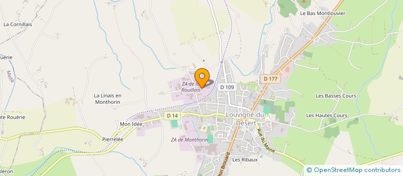 localisation de l'entreprise SOC NOUVELLE DES ATELIERS DE LOUVIGNE à LOUVIGNE-DU-DESERT