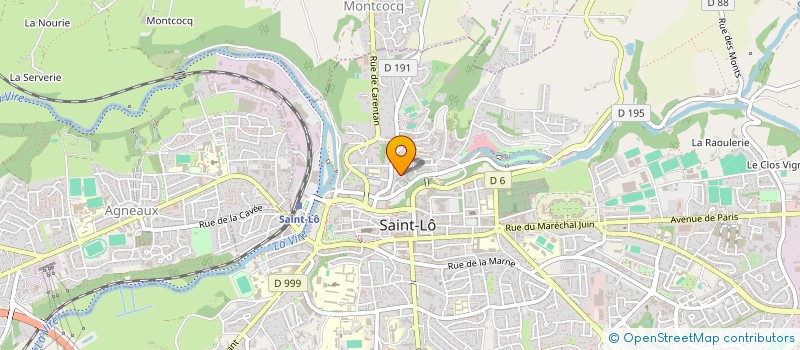 localisation de l'entreprise SOC NOUVELLE DES ATELIERS LEJAMTEL à SAINT-LO