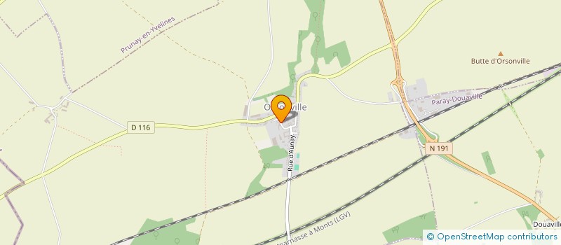 localisation de l'entreprise SOC NOUVELLE DES ENTREPRISES BOURGEOIS  ORSONVILLE