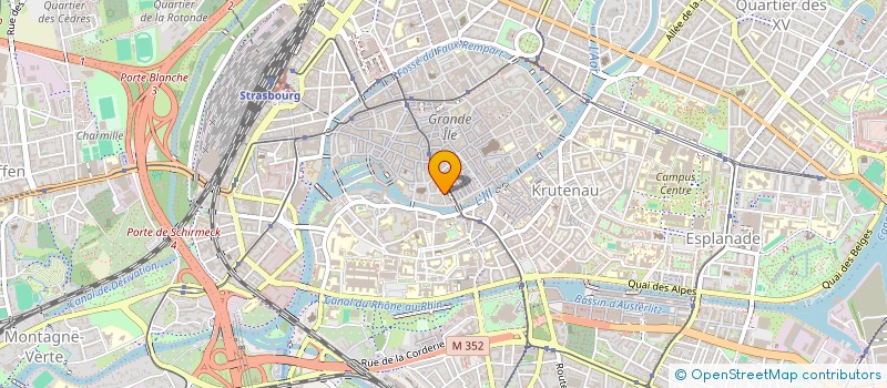 localisation de l'entreprise SOC NOUVELLE DES ETABISSEMENTS KAYSER à STRASBOURG