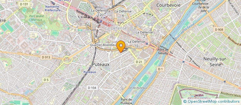 localisation de l'entreprise SOC NOUVELLE DES ETABLISSEMENTS DUBRANA à PUTEAUX