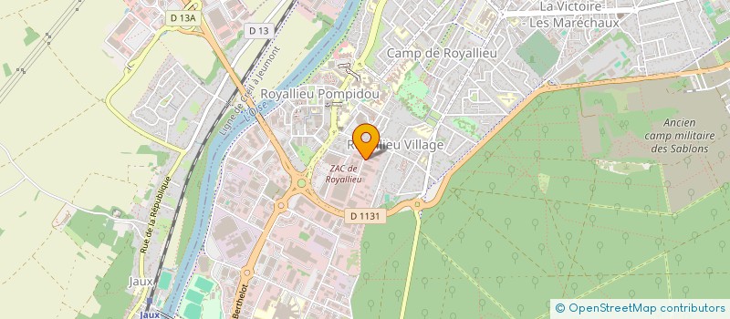 localisation de l'entreprise SOC NOUVELLE DES ETABLISSEMENTS LECLERE à COMPIEGNE