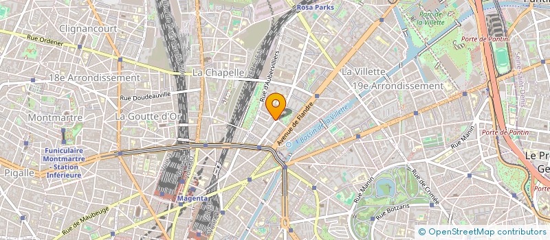 localisation de l'entreprise SOC NOUVELLE DES ETABLISSEMENTS PERET à PARIS
