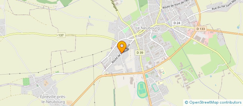 localisation de l'entreprise SOC NOUVELLE DES ETABLISSEMENTS PLOUIN à LE NEUBOURG