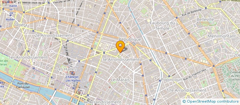 localisation de l'entreprise SOC NOUVELLE DES ETABLISSEMENTS WUNSCH à PARIS