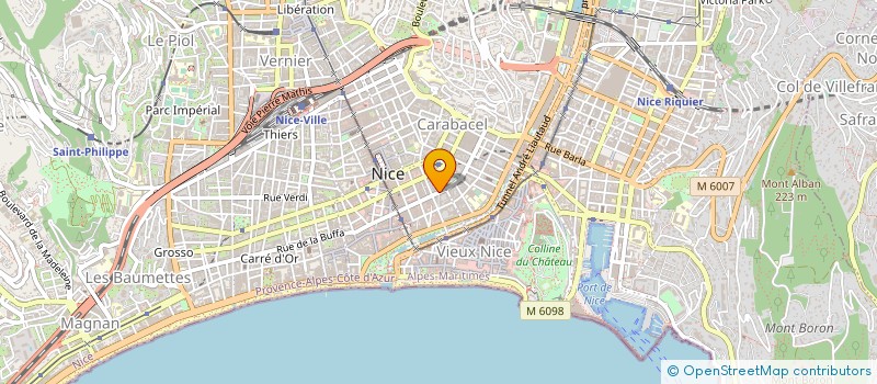 localisation de l'entreprise SOC NOUVELLE DES ETS MECANIX à NICE