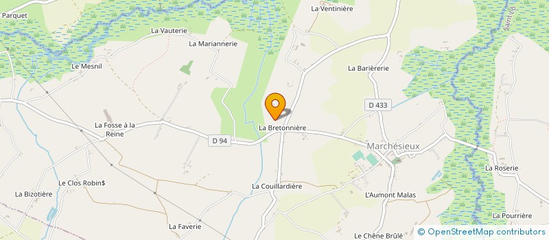 localisation de l'entreprise SOC NOUVELLE DES ETS REINIER à MARCHESIEUX