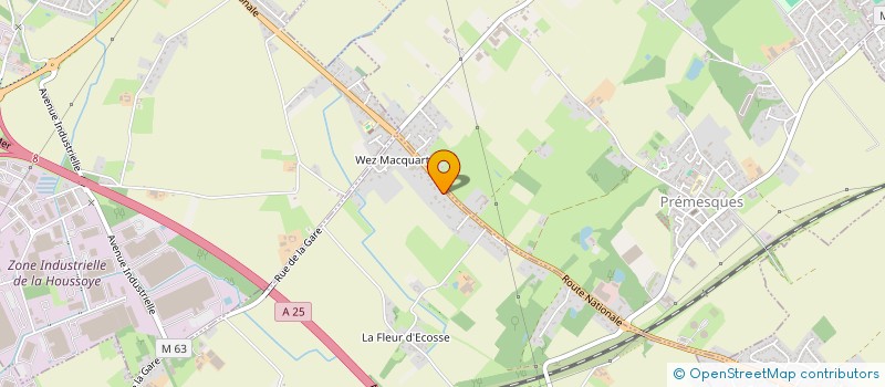 localisation de l'entreprise SOC NOUVELLE DINOR INVESTISSEMENTS  ENNETIERES-EN-WEPPES