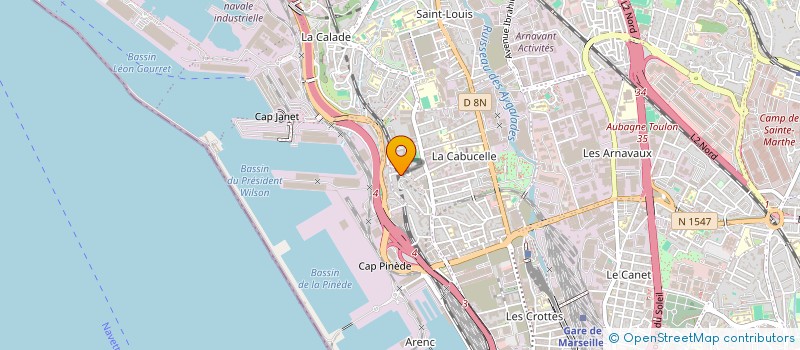 localisation de l'entreprise SOC NOUVELLE DISTRIB MARSEILLAISE VIANDE à MARSEILLE