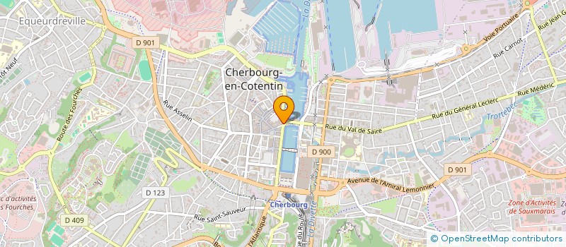 localisation de l'entreprise SOC NOUVELLE DU CENTRAL CINEMA à CHERBOURG-EN-COTENTIN