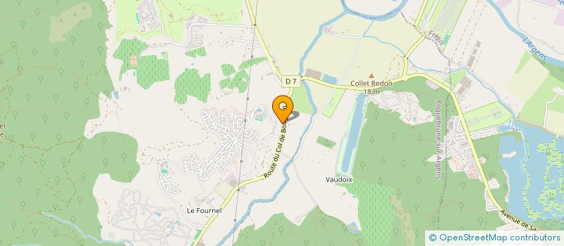 localisation de l'entreprise SOC NOUVELLE DU CENTRE RECHER ET INVESTI à ROQUEBRUNE-SUR-ARGENS