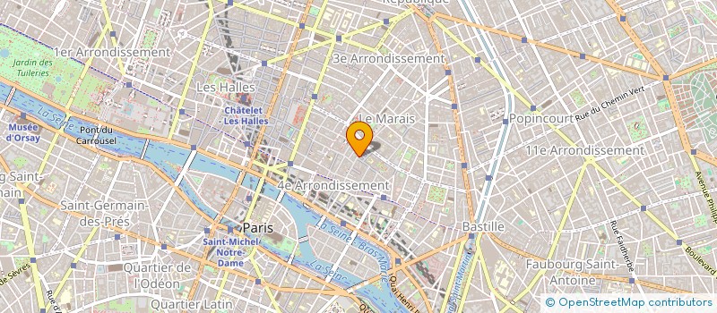 localisation de l'entreprise SOC NOUVELLE EDITION ET PRESSE à PARIS